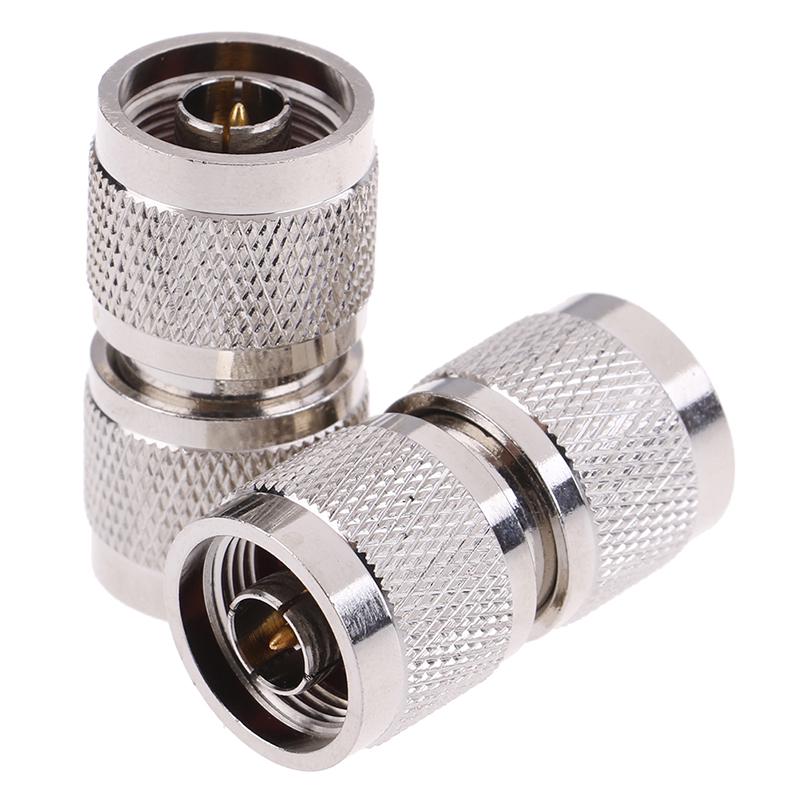 1X N Male Plug To Uhf Pl-259 Pl259 Male Straight Radio Rf Adapter Connector