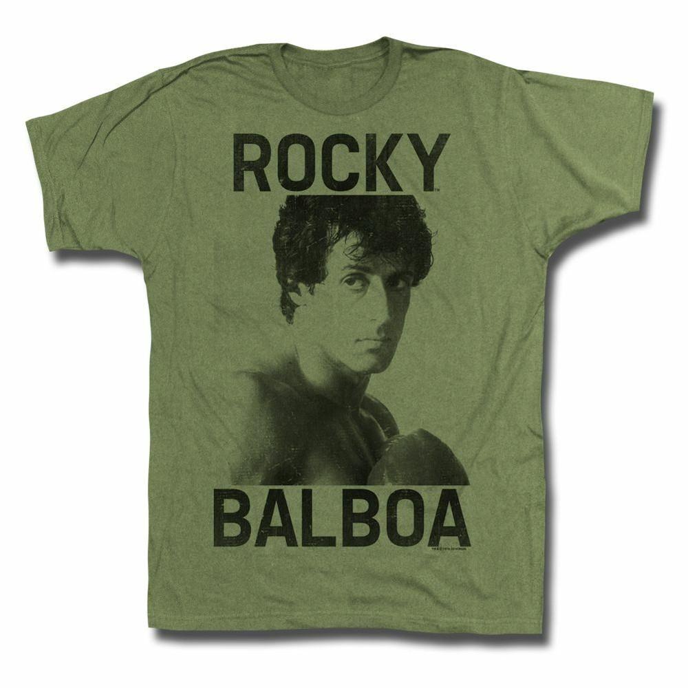 Rocky Balboa Military Green T-Shirt