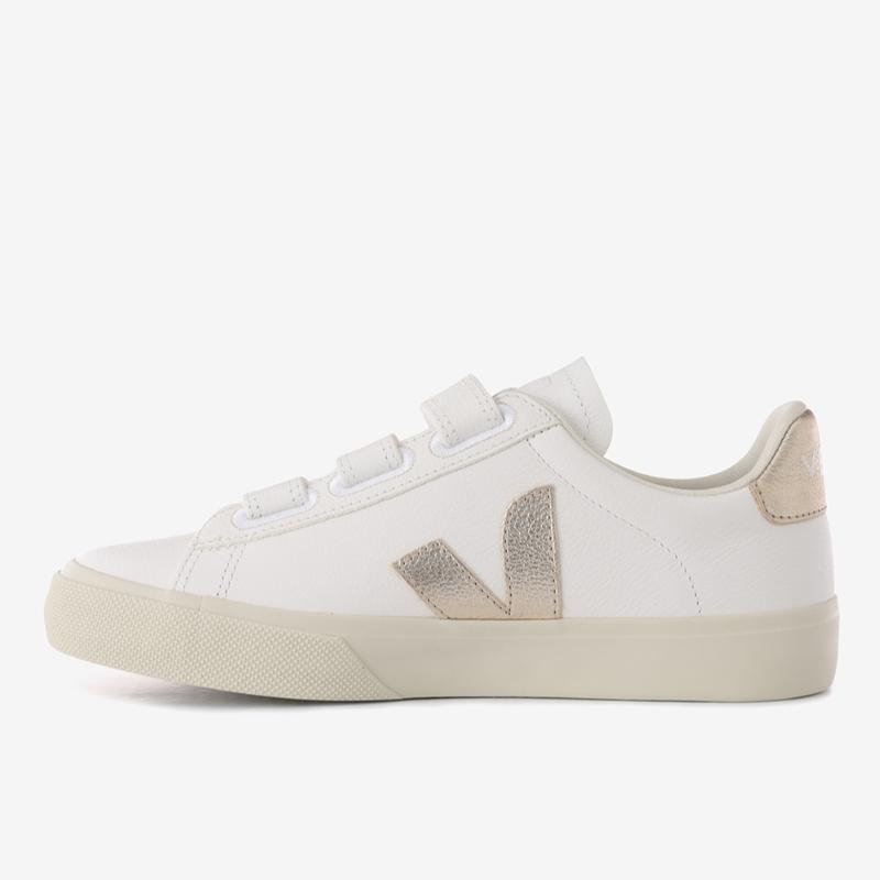 Veja Women S Leather Velcro SneakerS Recife Logo Svjf241rc05 762