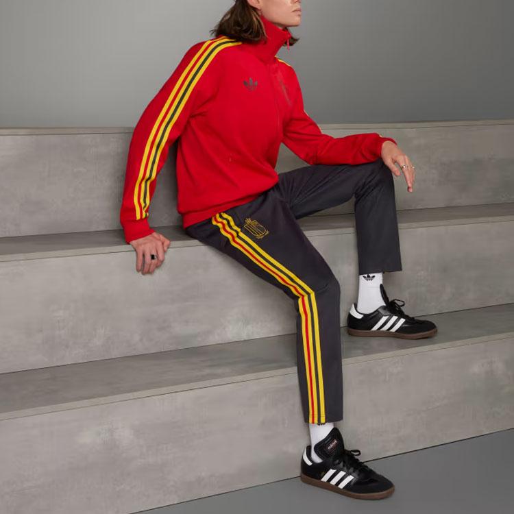 adidas Originals Belgium Beckenbauer Track Top Men Jacket Red IT7801