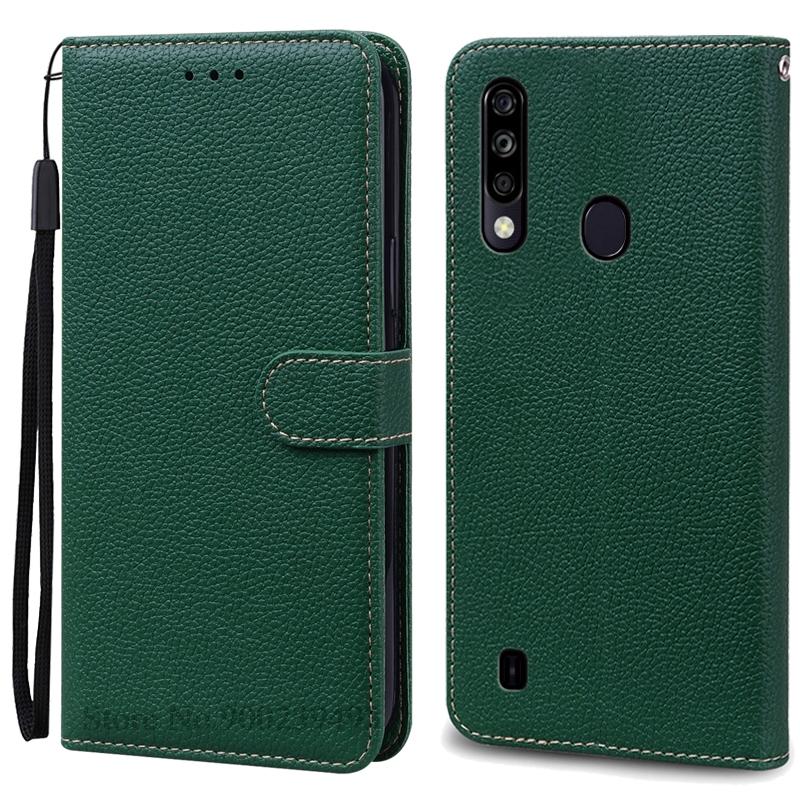 Pro ZTE Blade A7 2020 Pouzdro Silikonová Peněženka Kožené Vyklápěcí Pouzdro Pro ZTE Blade A7 2020 Pouzdro Měkký TPU Zadní Kryt Coque Fundas