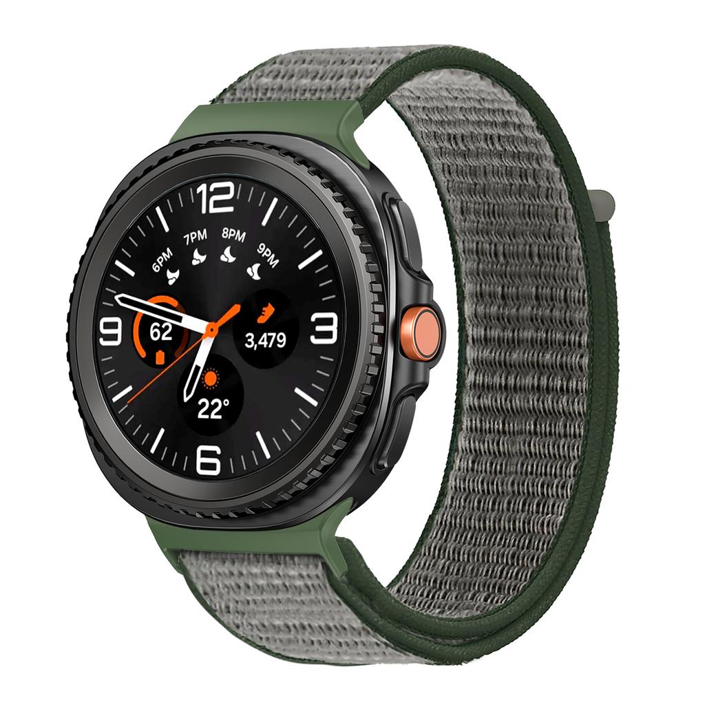 Nylon Strap for Samsung Galaxy Watch 8 44mm 40mm Watch8 Classic Elastic Woven Adjustable Watchband Bracelet Sport Correa