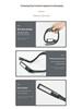 Foldable USB Neck-Hanging Gooseneck Fishing and Running Light