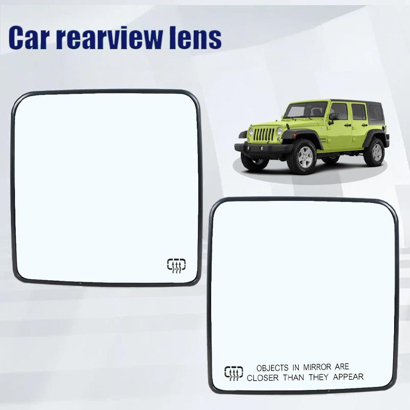For 11-18 Jeep Wrangler JK car reversing lens heating rearview lens glass replacement