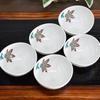 Waza No Stylish Kutani Ware Oval Small Set of Tessen Japanese Japanese Side Made In Wedding Return or Celebration Gift Kura Bowls, 5, Design,