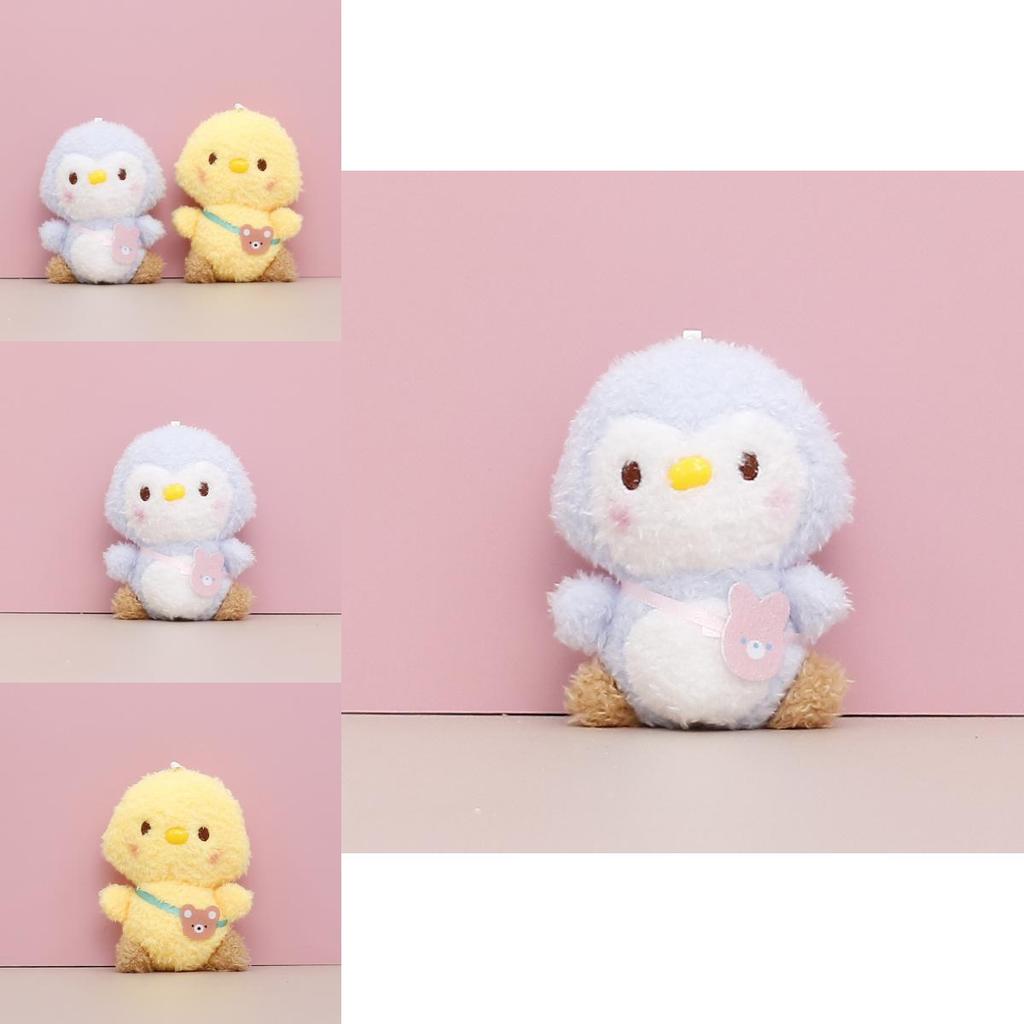 Soft And Cuddly Penguin Plush Toy Perfect Keychain Accessory For Kids And Girls