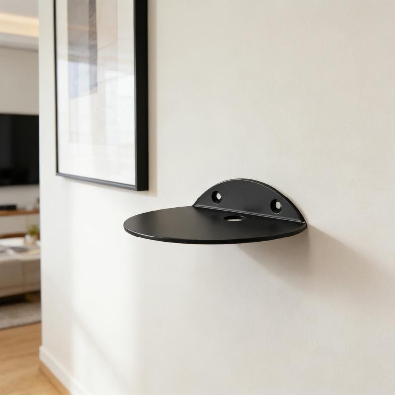 Acrylic Floating Wall Shelf Maximizes Space Utilization For Bathroom Kitchen Storage With Easy Installation