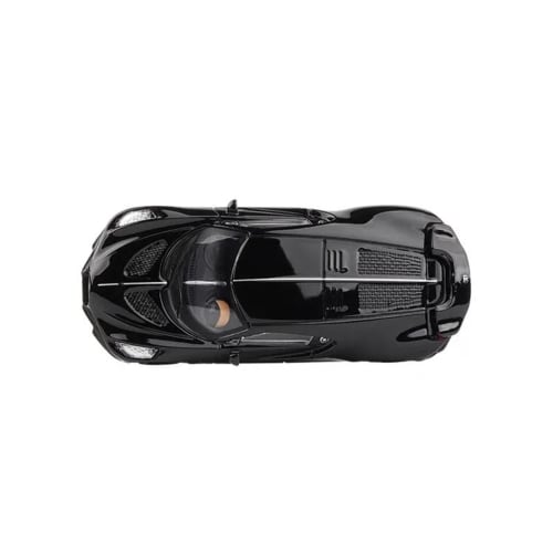 

1/64 Scale Bugatti La Voiture Noire Diecast Model Car with Metal Chassis and Shock-Absorbing Design, Perfect for Collectible Model Decoration (Color: