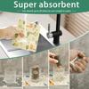 10Pcs Kitchen Dish Towels Absorbent Swedish Dishcloths Reusable Dish Towels Cleaning Wipes for Dishes Cookware Countertop