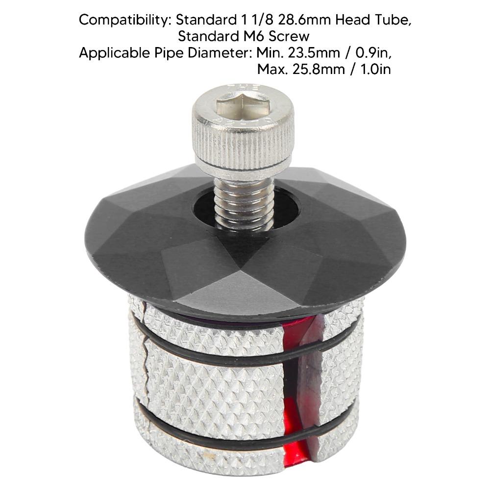 Light Weight Bike Headset Expander for Carbon Fiber or Aluminum or Iron Head Tube Bike Maintenance