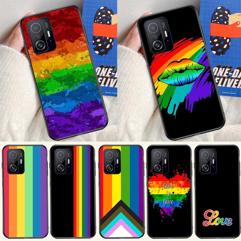 Gay Lesbian LGBT Rainbow Pride Cover For Xiaomi 14 Ultra 13 11T 12T 13T 14T Pro POCO X6 X7 Pro X3 X5 F3 F5 F6 M6 Pro Case