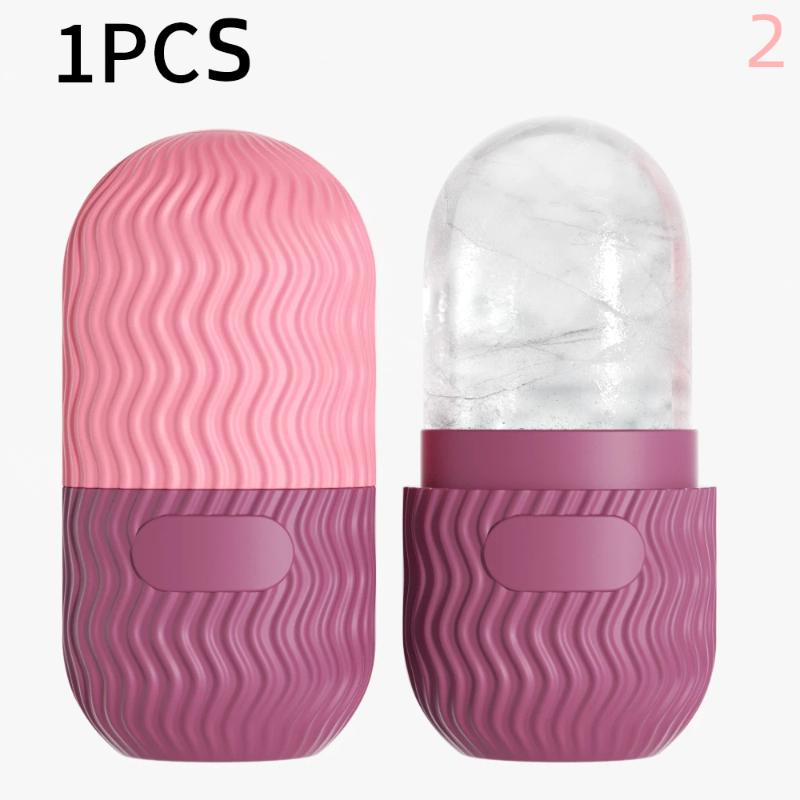 Silicone Face Ice Roller Mold for Facial Skincare,Cold Therapy Ice Massager for Puffiness,Redness & Skin Tightening