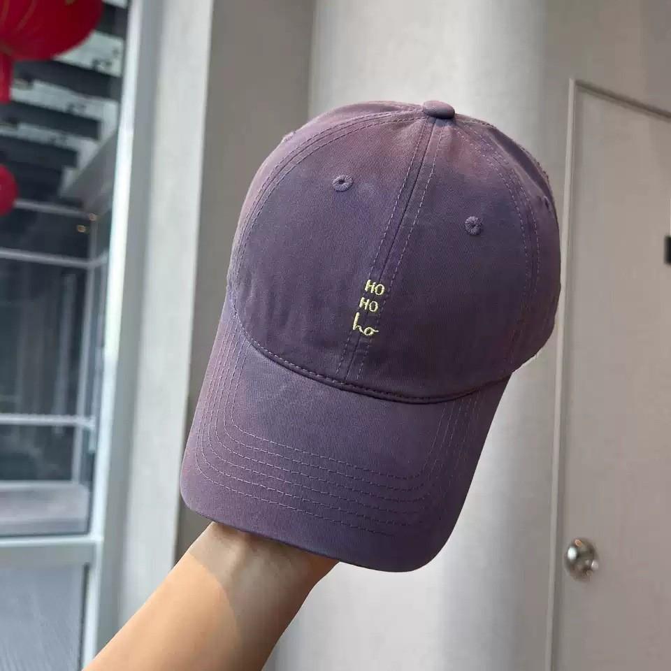 Year Small Letter Embroidered Soft Top Baseball Cap Children TH Home Thin Breathable Face Small Simple Couple Cap