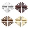 Brackets Protector Wooden Box Corner Protector Antique Corner Triangle Corner Furniture Protector