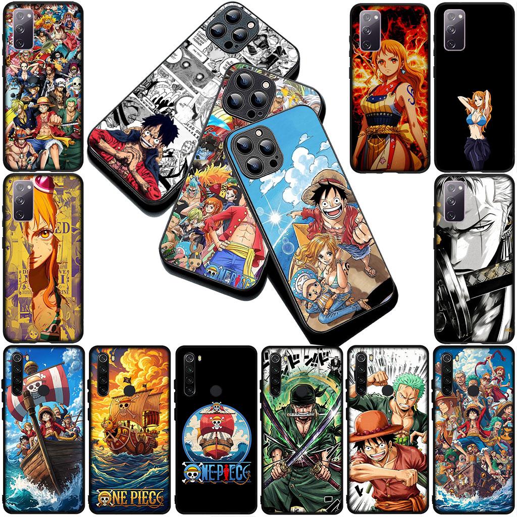 Phone Cover for Motorola Moto Edge 70 60 Fusion NEO Pro G Stylus G56 G96 G04 G05 20 Soft Case Nami One Pieces Luffy Roronoa Zoro