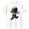 Vintage T Shirt EscapeFromTarkov Killa Running Chibi Cotton TShirts  for Mens Summer Y2K Retro Casual Short Sleeve Tops