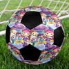 Little Charmers Theme Size 5 Soccer Ball, Suitable for Both Indoor and Outdoor Matches, a Gift Suitable for Everyone.