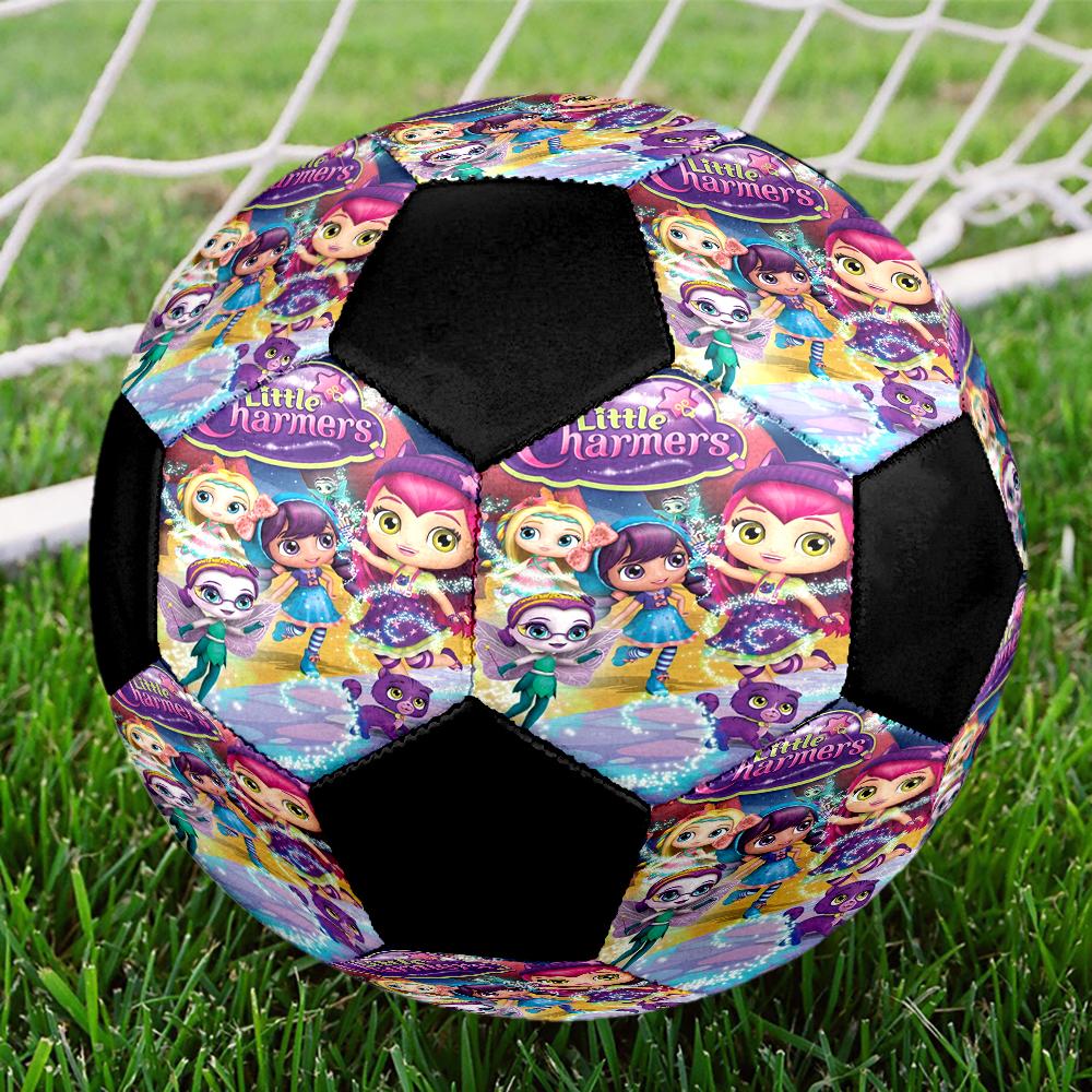 Little Charmers Theme Size 5 Soccer Ball, Suitable for Both Indoor and Outdoor Matches, a Gift Suitable for Everyone.