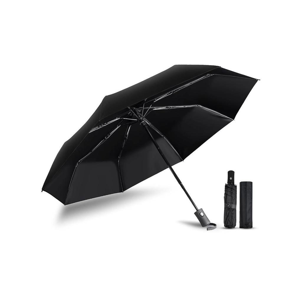 Foldable Umbrella Large Size Men Lightweight One-touch Automatic Open Close Sunshade Rain Sun Compatible Durable compact210T Super Water-repellent8 UV