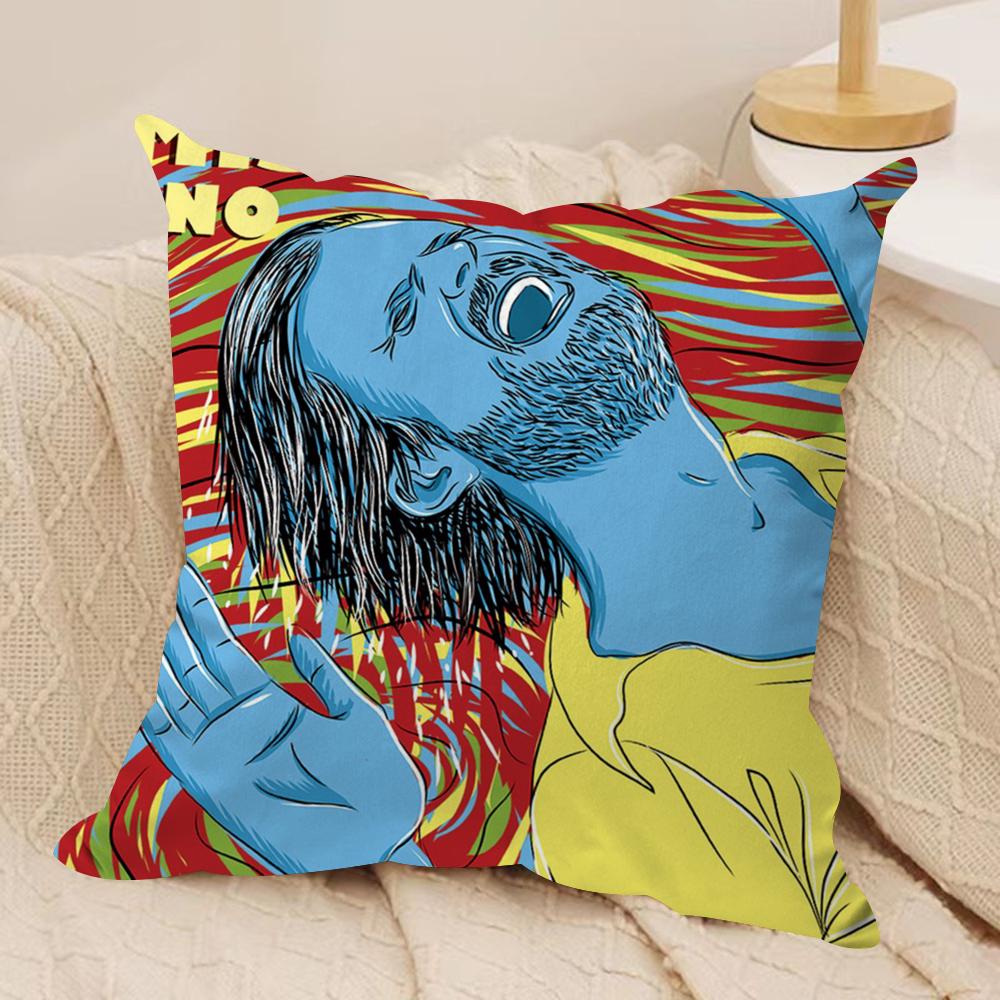 

Father JJohn Misty Cushion Cover Soft Plush Fabric DoubleSided Printed Sofa Cushion Cover for All Seasons Home Decor Gift 30x30cm