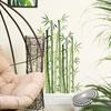 Fresh Green Bamboo Forest Living Room Entrance Hall Background Wall Decoration Beautifying Stickers