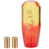 Morytrade Shift Knob Shift Lever MT AT Shift Car Light Tiger Clear 100mm (Yellow X Red)