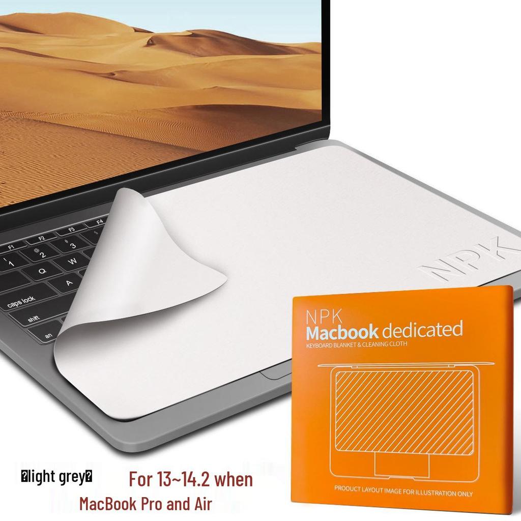 Apple MacBook 2024 Klavye Toz Kapağı Air 13/Pro 15 İnç için - Koruyucu Film