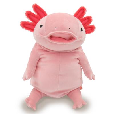 Shinada Global Mochi Series Mochiupa Pink (L) 22 X 22 X 30cm Stuffed Axolotl Animal MOUP-0350P