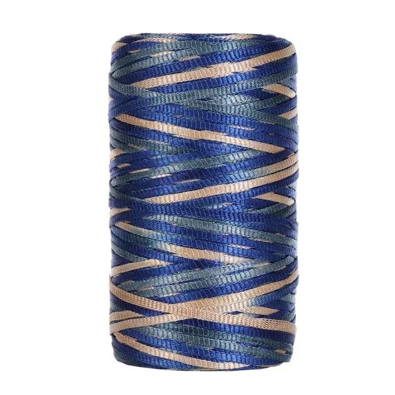  Knitting Crochet Silk Satin Thread Handmade Acrylic Yarn Weave for Kid DIY Lover