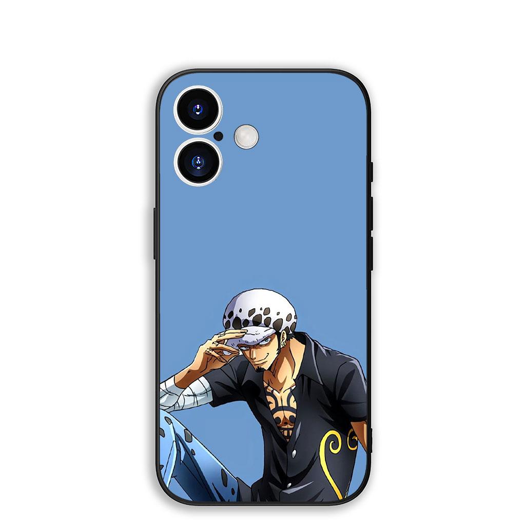 

Cover for Xiaomi Redmi 15 15C 14C 8A A4 A5 Note 8 7 14 Pro + 8T 14S Protective Phone Case One Pieces Trafalgar D Water Law Luffy Redmi 14C