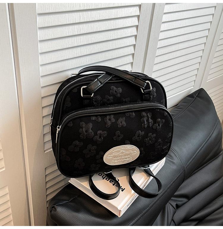 

Сумка Сумка через плечо Женская сумка Повседневная сумка 2025 Новая модная сумка на плечо Фактурная сумка чёрный