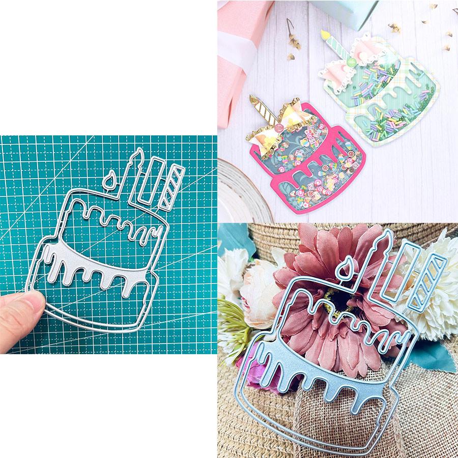 Cake Shaker Metal Cutting Dies Stencils DIY Scrapbooking Embossing Paper Crad Decorative Craft Die Cut