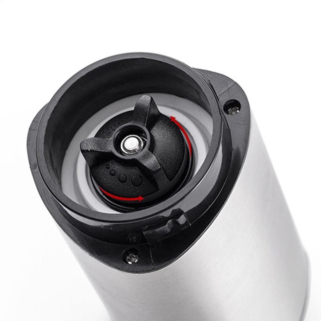 Coffee Bean Grinder Portable Hand Crank Coffee Grinding Machine Lightweight Mill Tool for Kitchen Backyard Party BBQ Camping