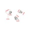 10PCS AAA/AA Batteries Battery NIckel Wire Spring Nickel Wire DIY Accessories Battery Contact Spring Negative Coils