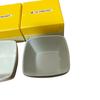 LE CREUSET Teacups Saucers Kobachi Wasabi Color Series Set Outer Box