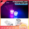 Car Sticker USB Car LED Light Auto Interior Atmosphere Light Car Accessories For Mercedes Benz AMG W204 W205 W203 W211 W213 W201