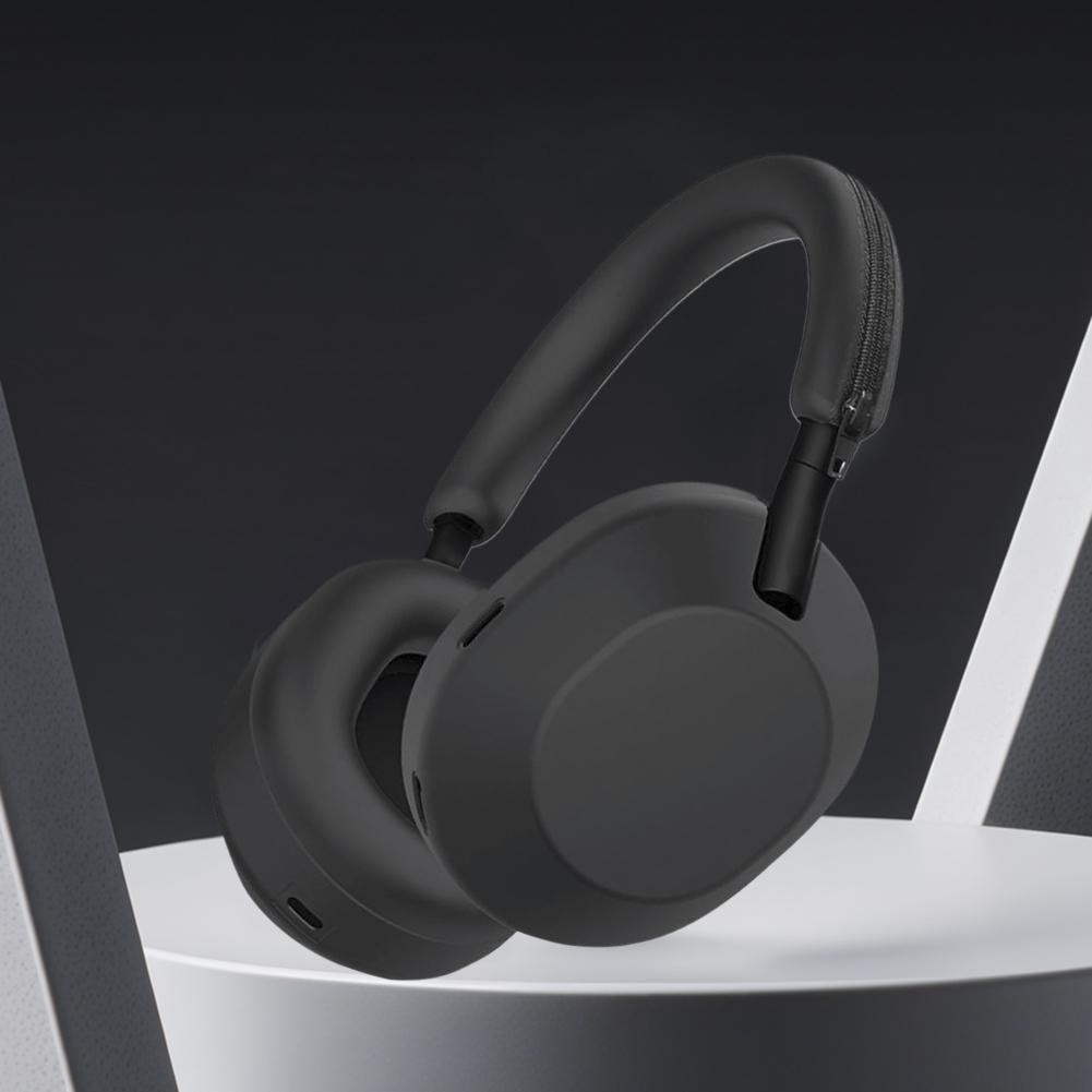 3Pcs Silicone Headphone Cover Headbeam/Earmuff Sleeve/Shell Replacement Headphone Pads Headphone Ear Cushion for Sony WH-1000XM6