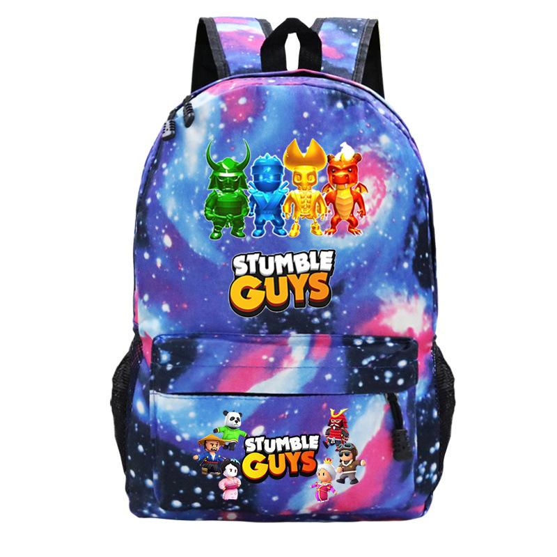 Collision Party Game Merchandise Printing Trend Student Leisure Children Double Shoulder Bag