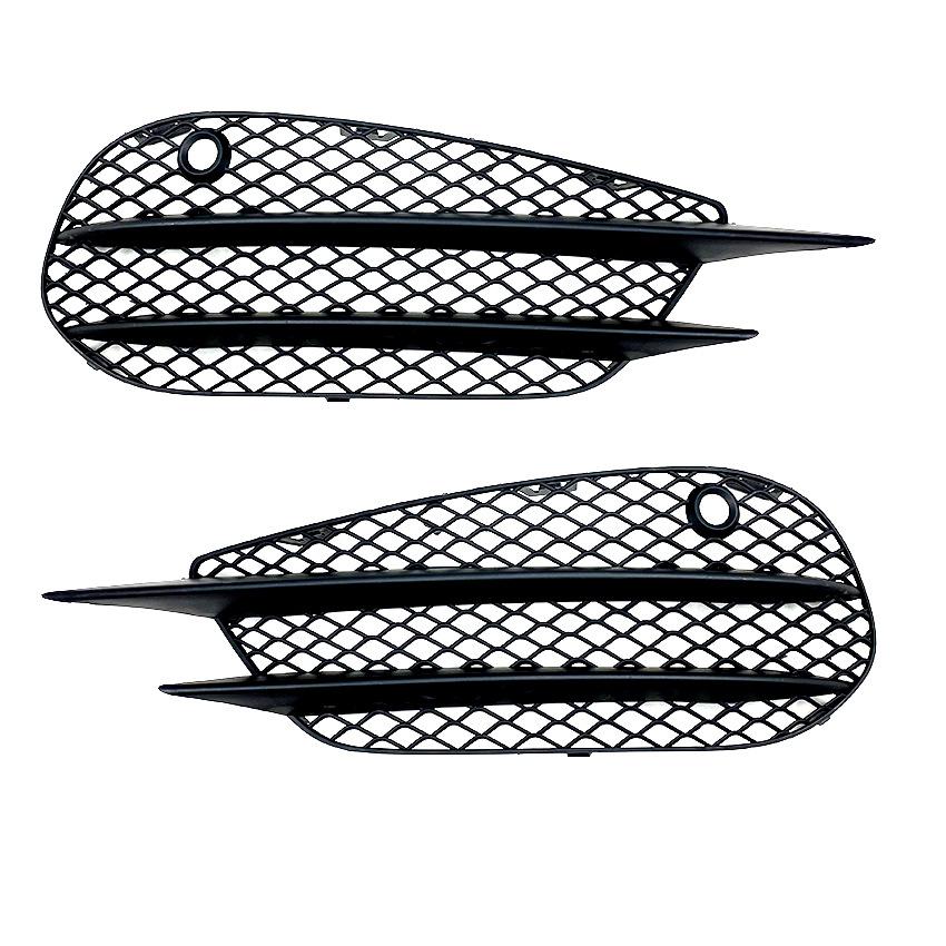 For Mercedes-Benz C-Class W205 C200 C260 2015-2018 AMG Air Knife Modification for the Front Bumper Fog Lamp Grille Accessories