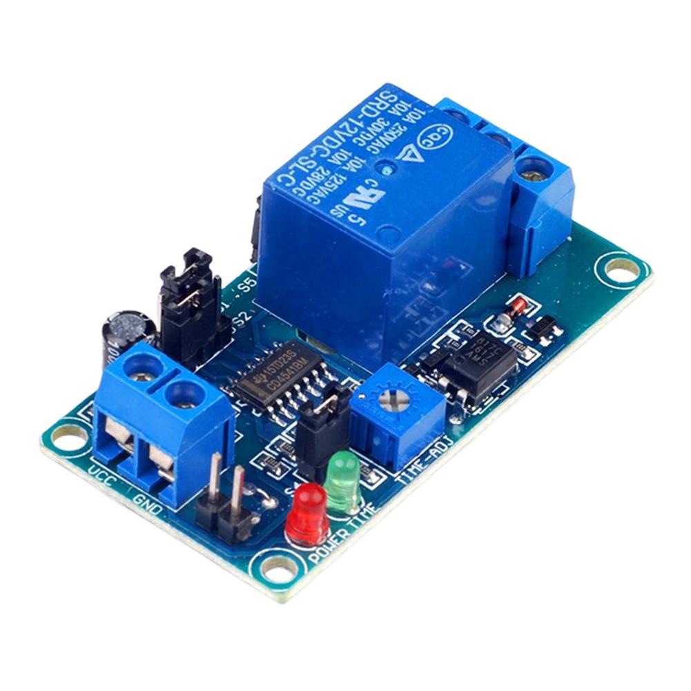 

UK C25 12V Delay Electronic Module Normally Open Type Circuit Timer