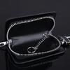 CRS1 Leather Car Key Case Full Cover Shell Zipper Bag For Mercedes Benz AMG A B C E GL S GLA GLK CLS Class W204 W205 W212 W463 W176