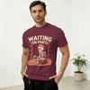 Funny Waiting On Parts Mechanic Skeleton Auto Repair Life T-Shirt Summer Cotton T Shirts For Unisex Hip Hop Casual Tee
