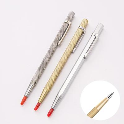 1Pc Diamond Metal Marker Engraving Pen Tungsten Carbide Nib Stylus Pen for Glass Ceramic Metal Wood Engraving Hand Tool
