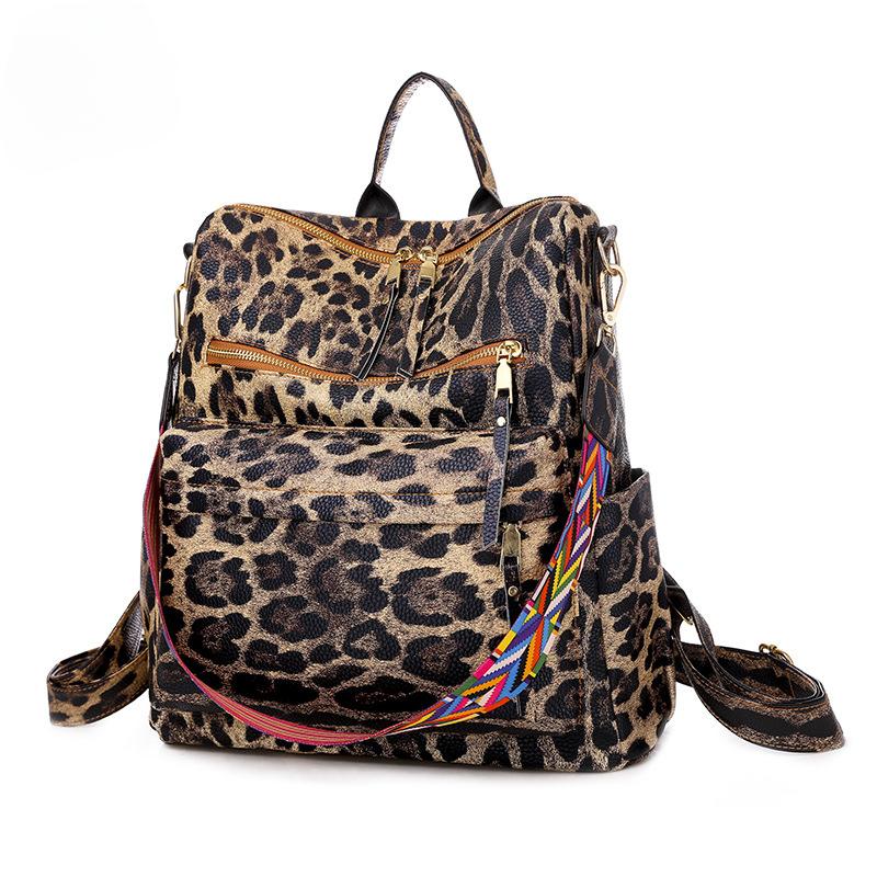 Retro Bag Women's Large-capacity Backpack, Niche Design Women's Backpack