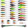 Blandade Fiskebeteskit Crankbait Minnow Popper Bete Basbeten Wobbler Set Naturtroget Fejk Fiskebete Tackle