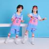Children'S Clothing Children'S Basketball Clothing Set Short-Sleeved Boys And Girls Jerseys Primary School Students No. 6 Sportswear Ice Silk Quick