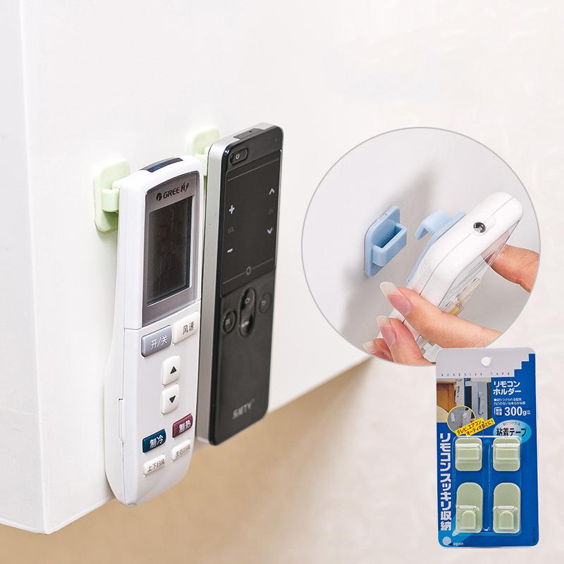1/3/5PCS Creative Remote Control Hook No Nail No Punch Wall Type Strong Hook Air Conditioner TV Remote Control Storage Rack