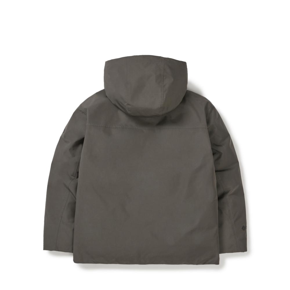 [Snowpeak] Drypeak Windstopper Utility Heavy Down Jacket Dark Khaki (S25WMPDJ04)