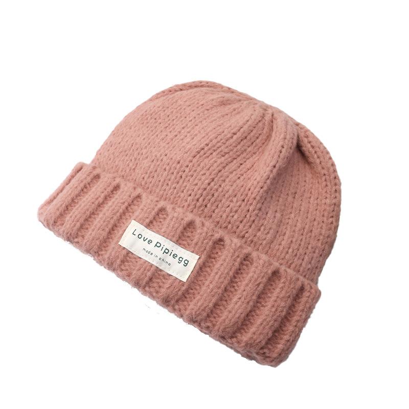 Autumn and winter hats, women's ear protectors, wool hats, cloth, couple wool hats, big head circumference, warm knitted hats