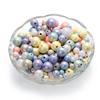 30-100Pcs/lot 6-12mm Round Acrylic Matte Beads Loose Spacer Beads For Necklace Bracelets DIY Jewelry Making Supplies Accessories